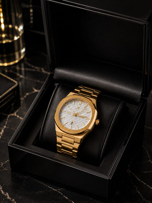 Original RICK Stainless Steel Watch – Date & Time Display | Butterfly Lock | Premium Quality