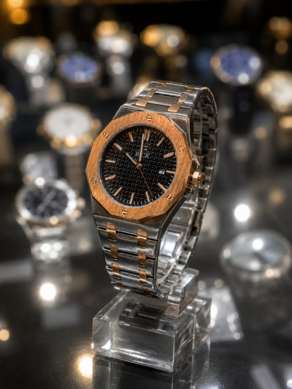 Original RICK Two-Tone Stainless Steel Watch – Butterfly Lock | Luxury Edition